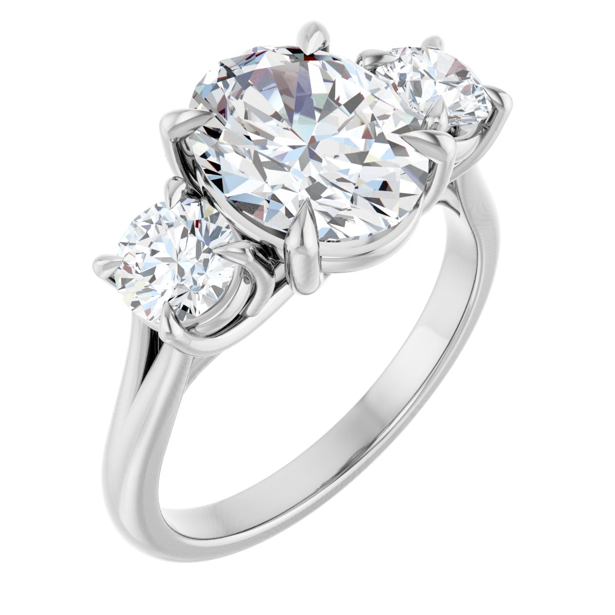 Three-Stone Engagement Ring
