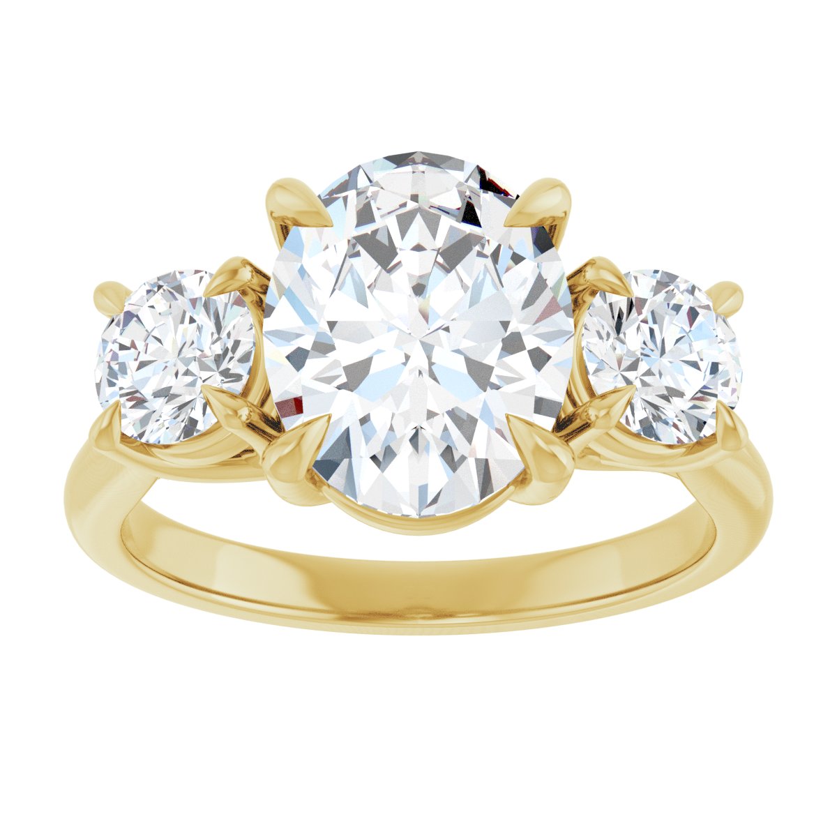 Three-Stone Engagement Ring