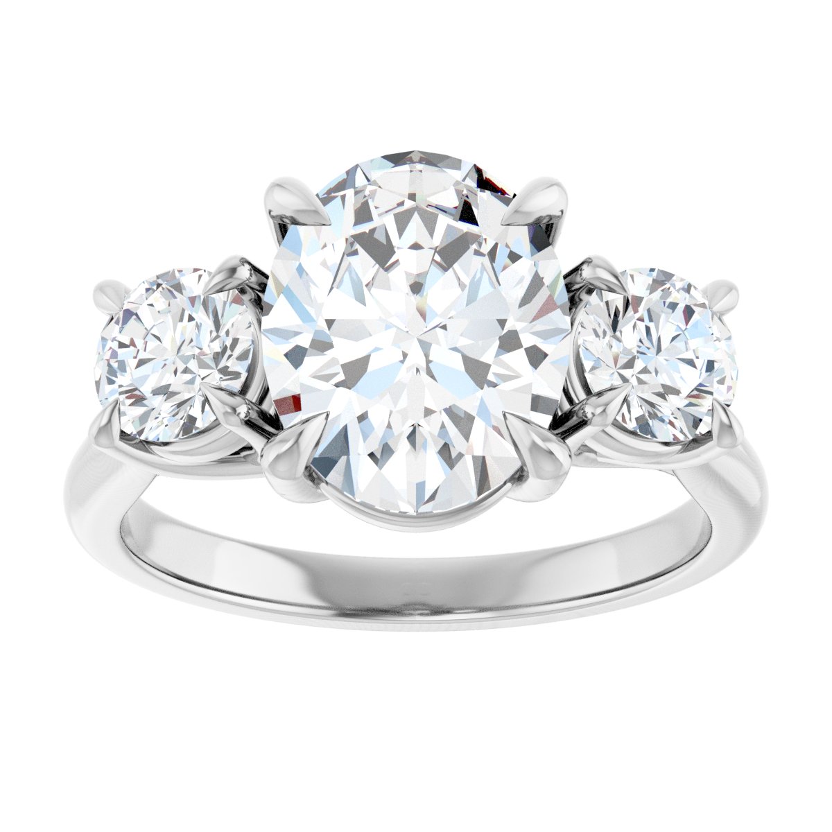 Three-Stone Engagement Ring