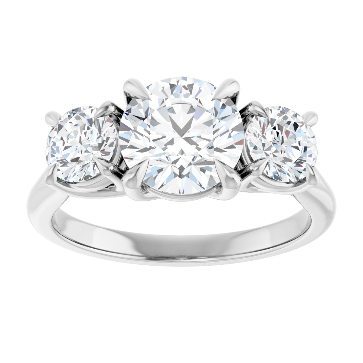 Three-Stone Engagement Ring