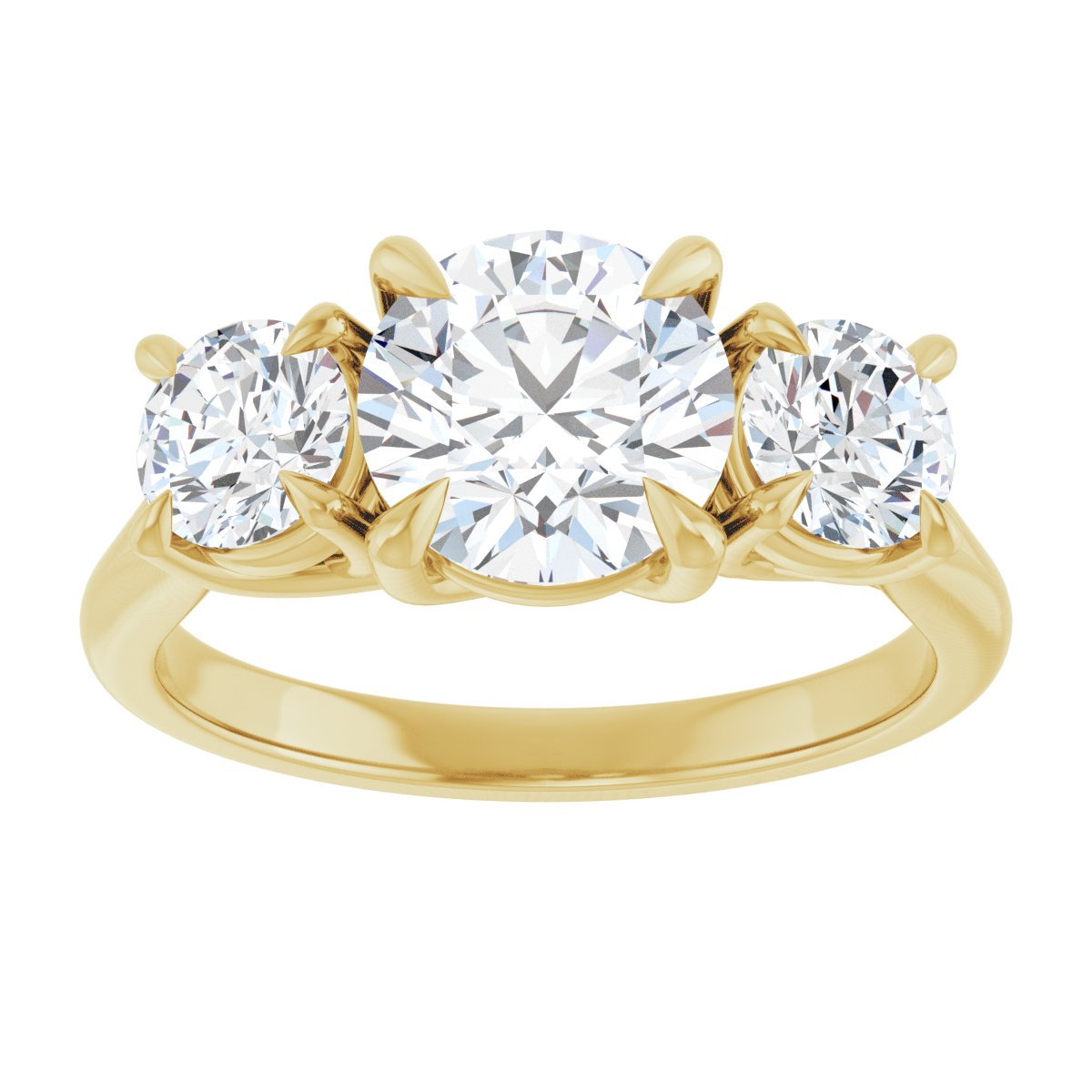 Three-Stone Engagement Ring