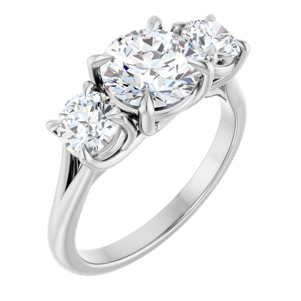 Three-Stone Engagement Ring