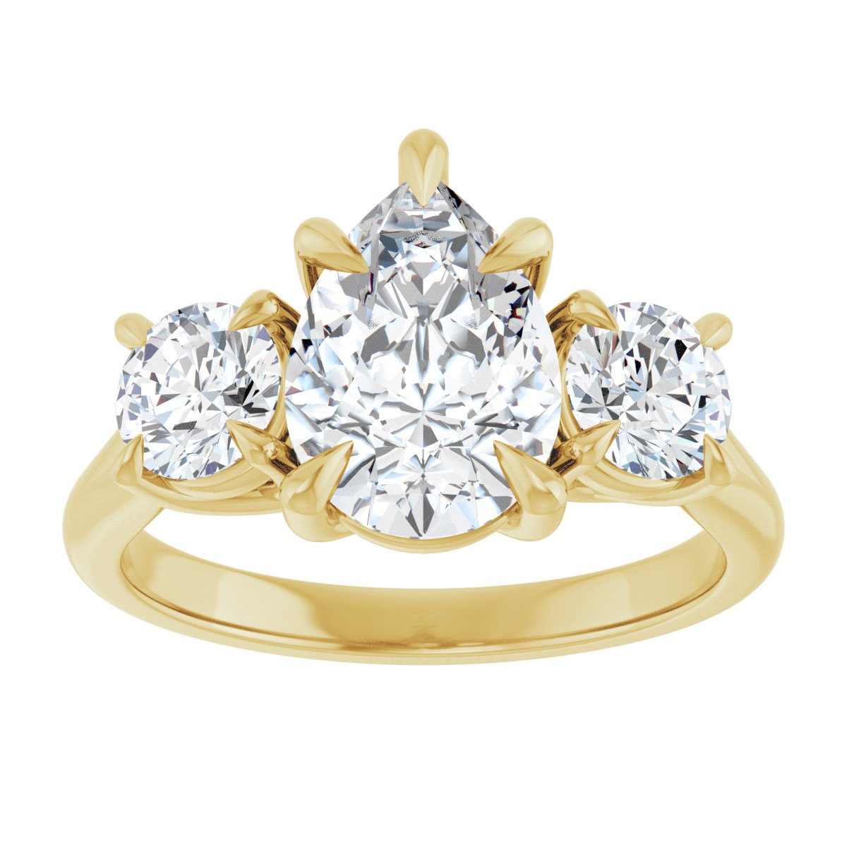 Three-Stone Engagement Ring