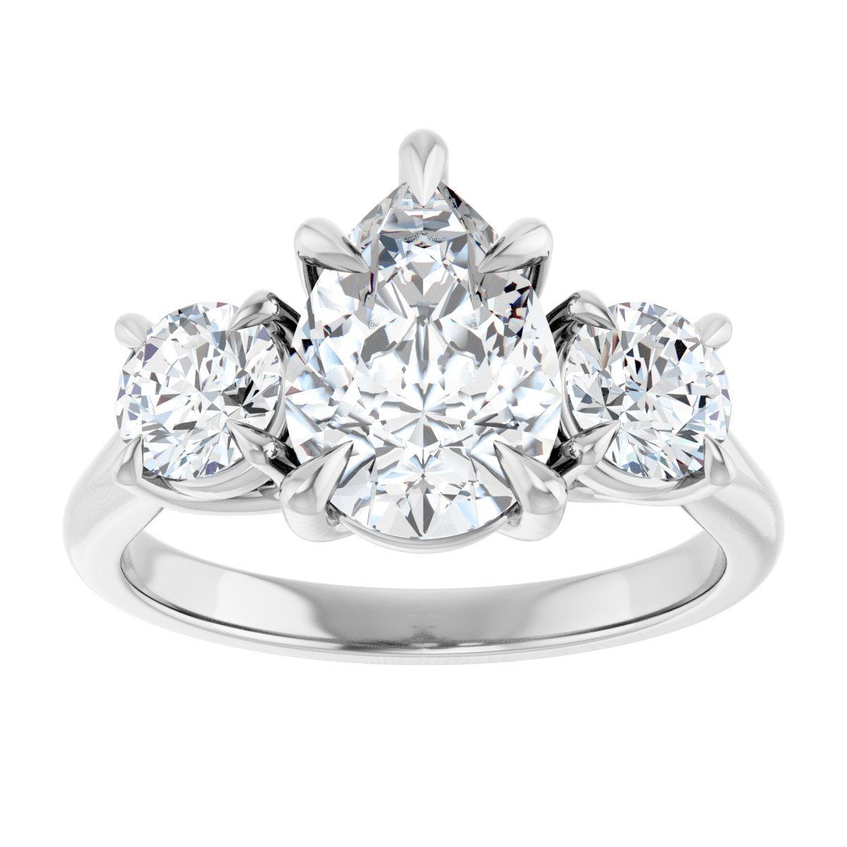 Three-Stone Engagement Ring