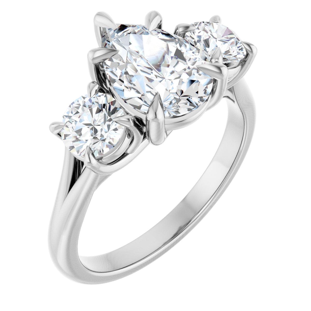 Three-Stone Engagement Ring