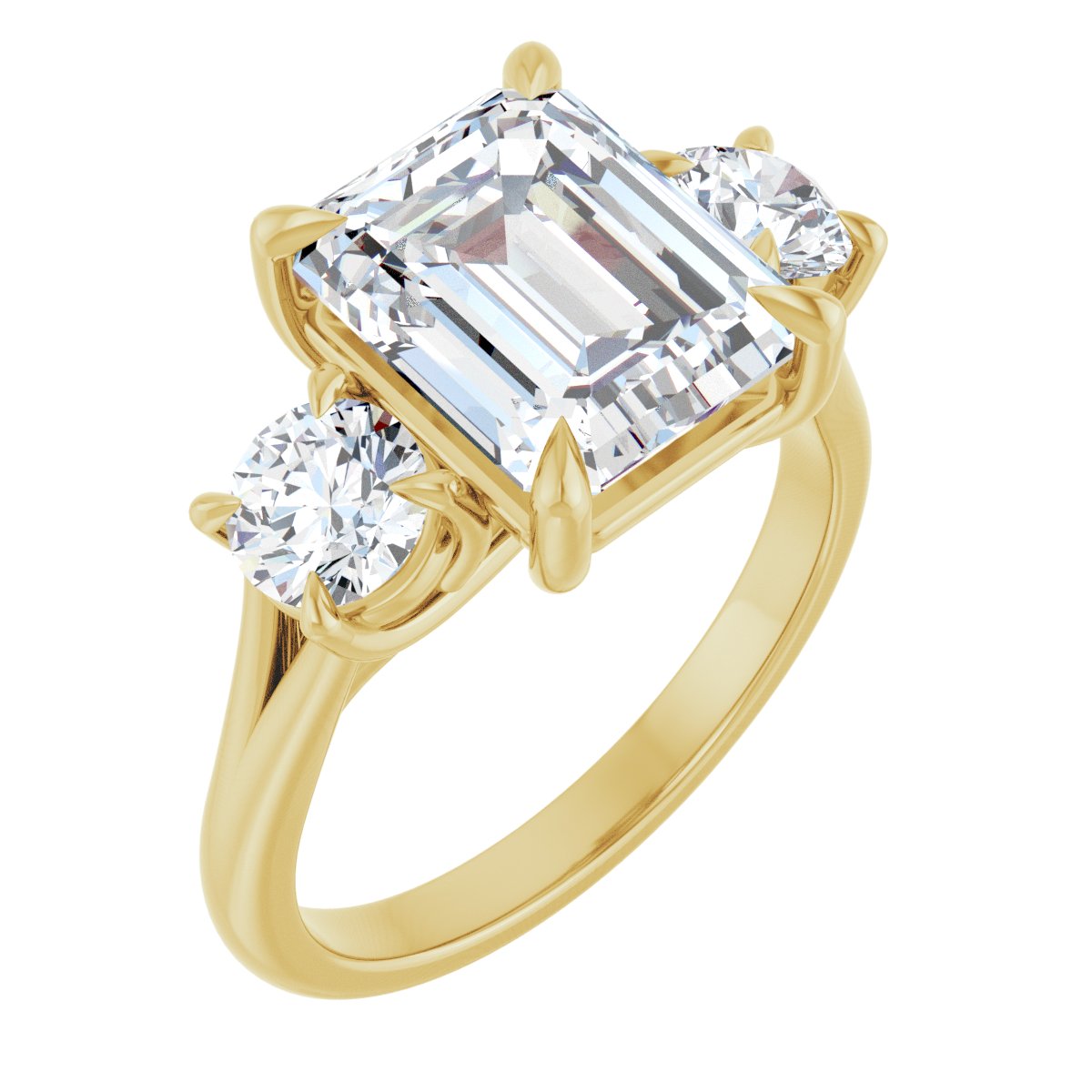 Three-Stone Engagement Ring