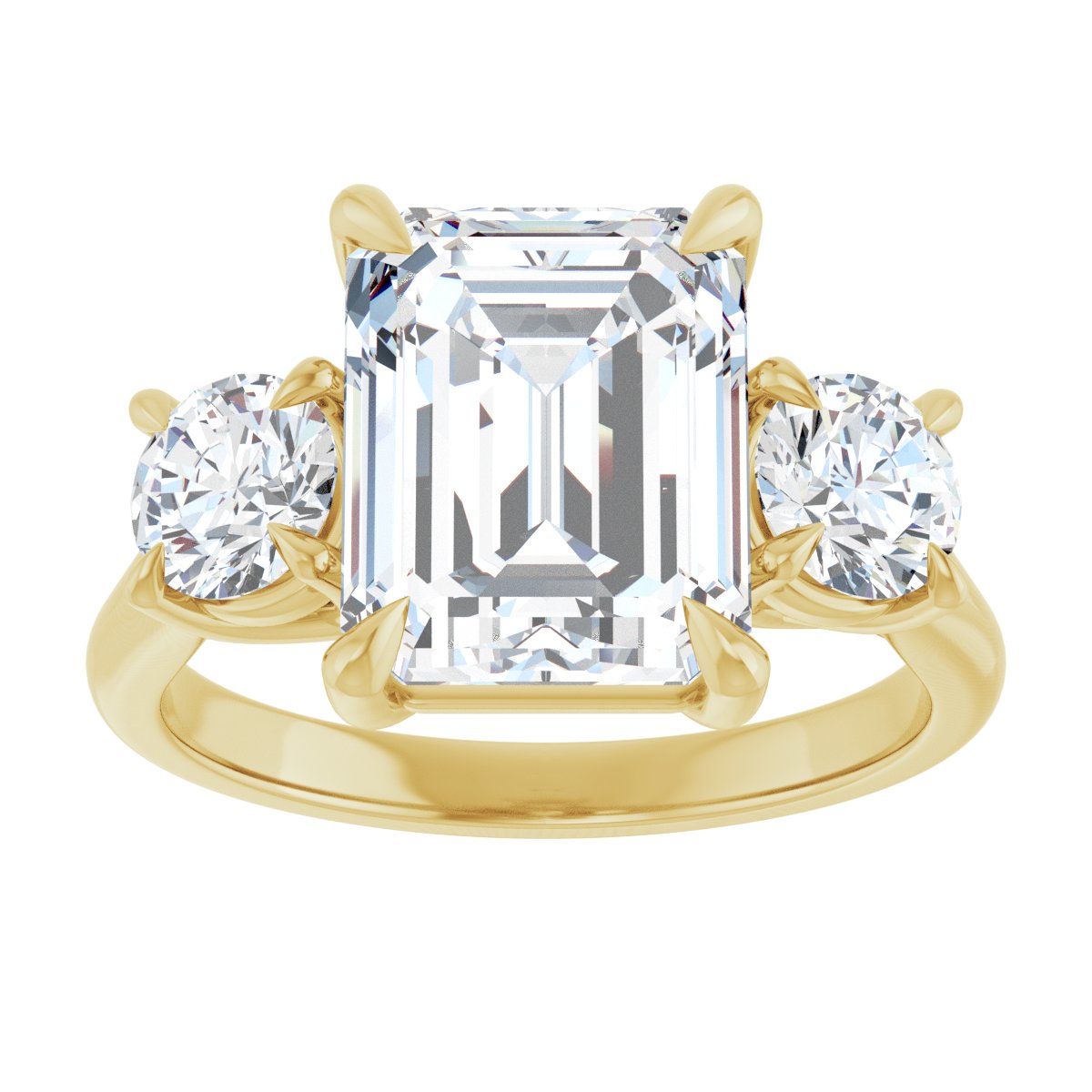 Three-Stone Engagement Ring