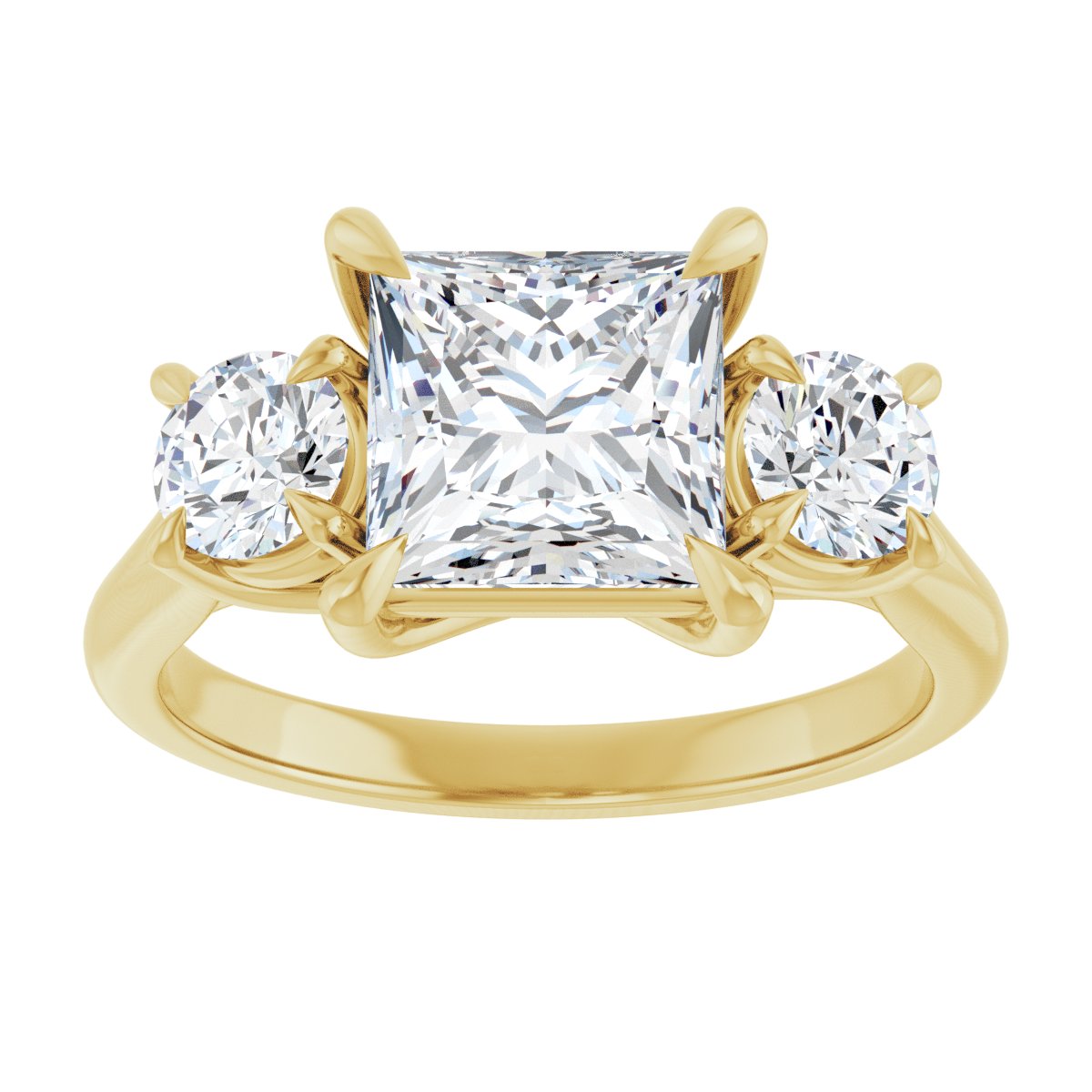 Three-Stone Engagement Ring