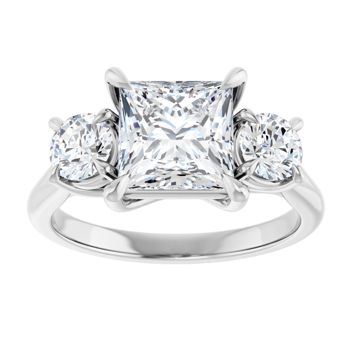 Three-Stone Engagement Ring