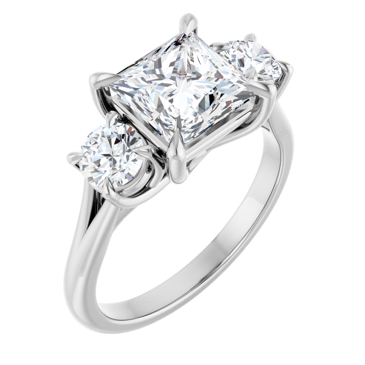 Three-Stone Engagement Ring