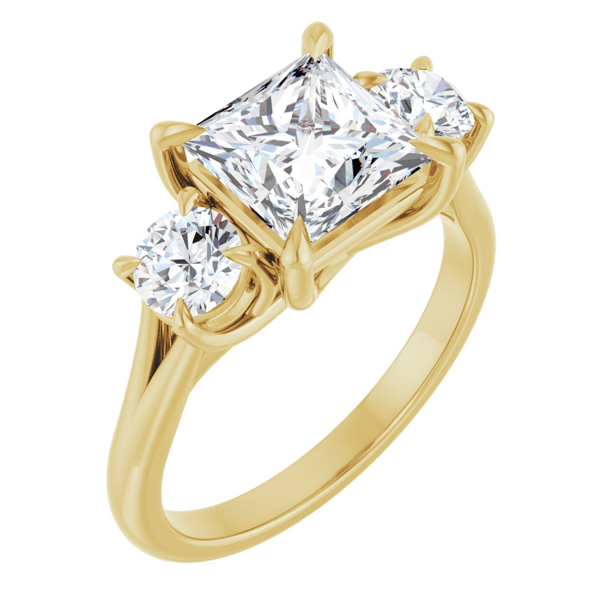 Three-Stone Engagement Ring