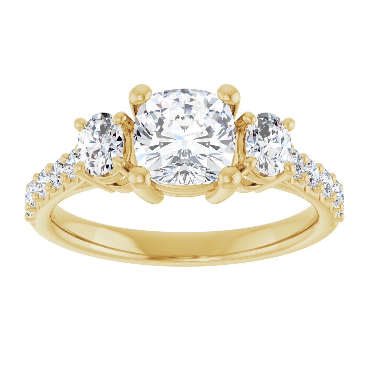 Three-Stone Engagement Ring