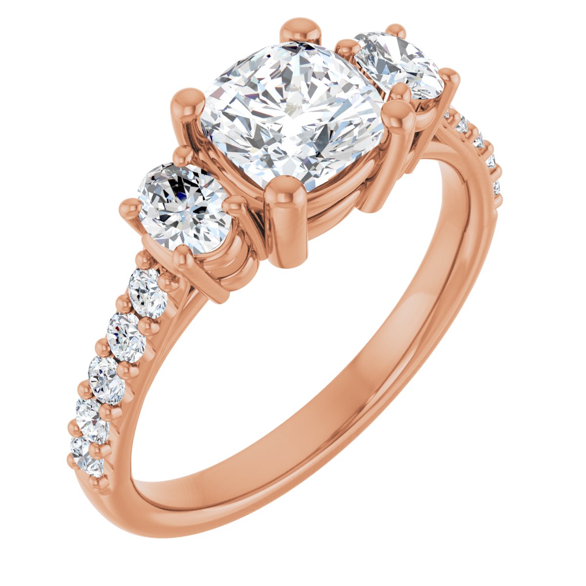 Three-Stone Engagement Ring