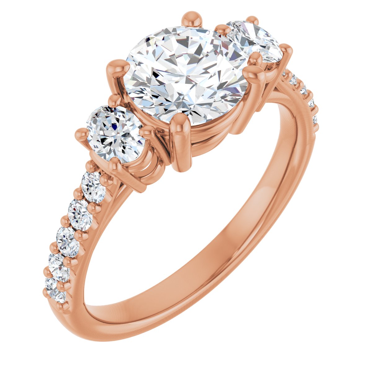 Three-Stone Engagement Ring