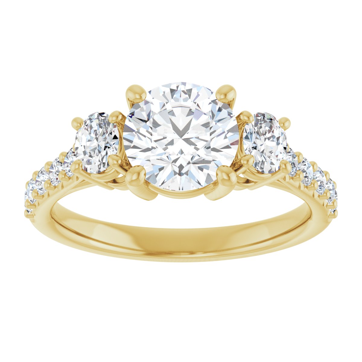 Three-Stone Engagement Ring