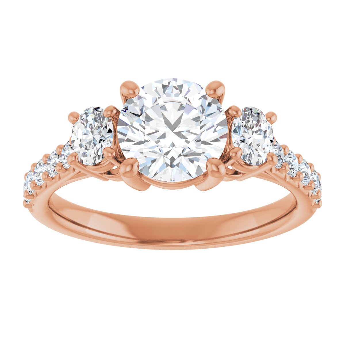 Three-Stone Engagement Ring