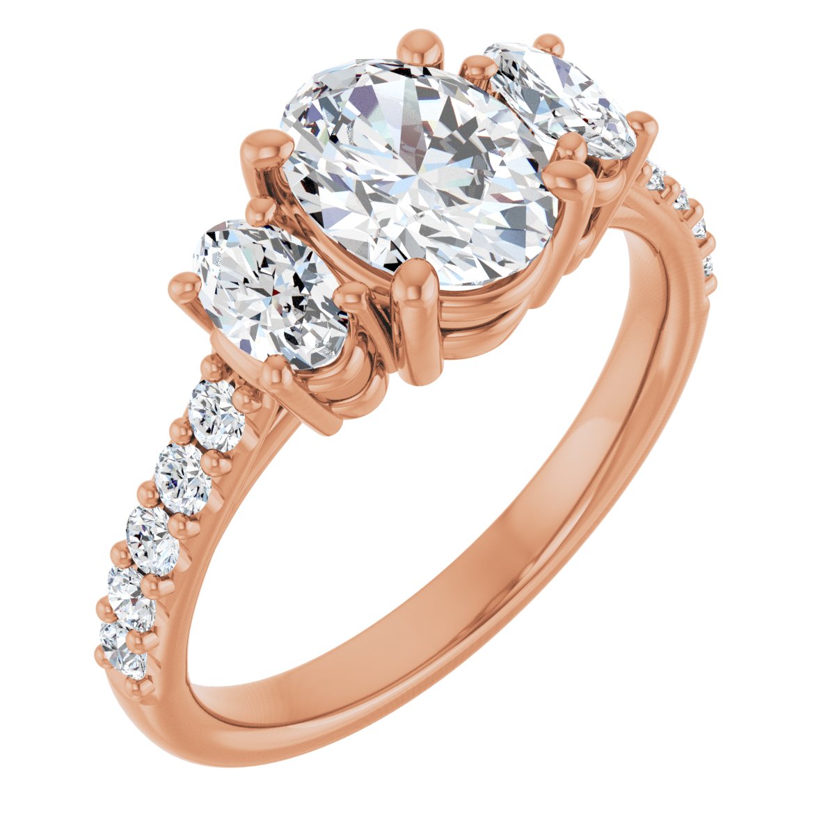 Three-Stone Engagement Ring