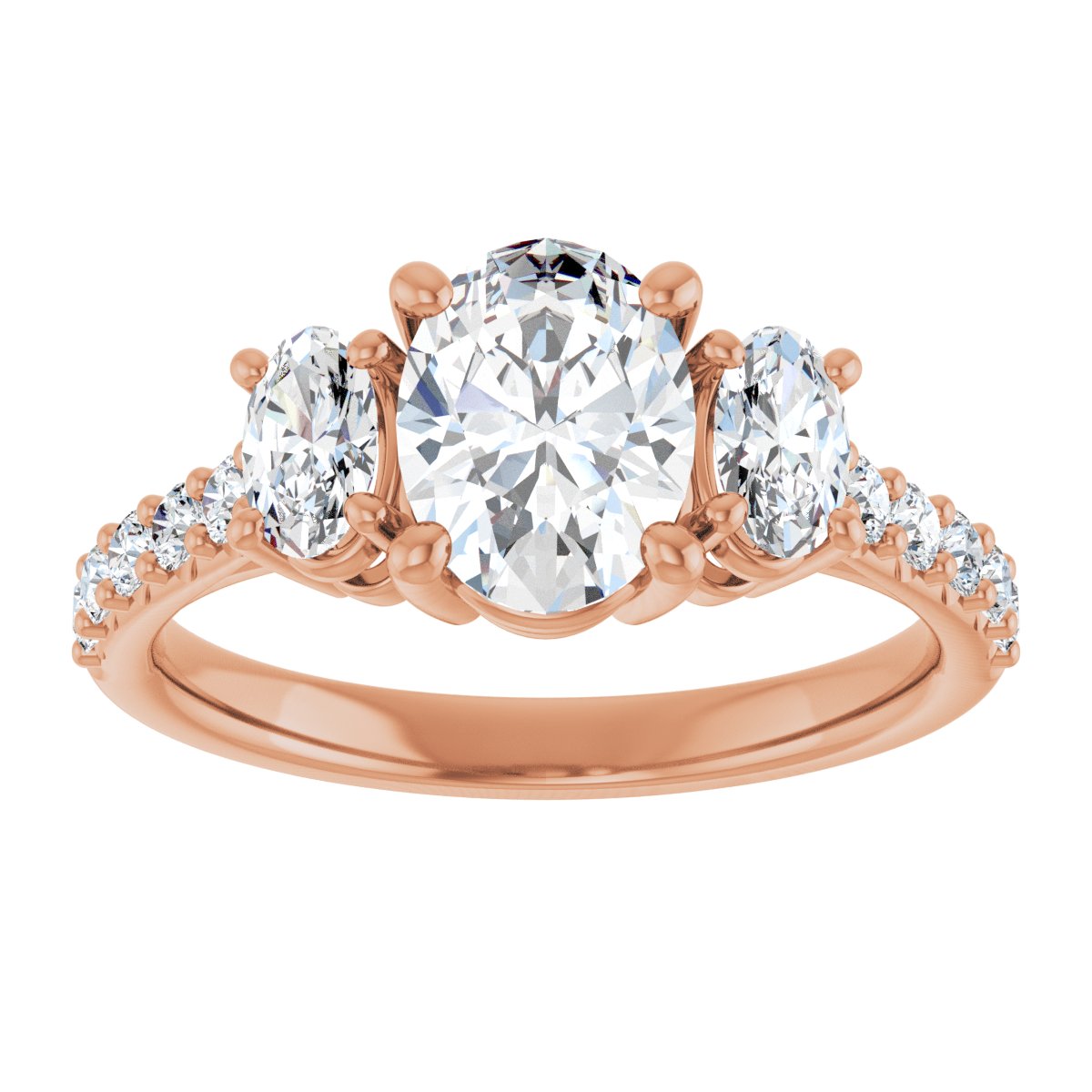 Three-Stone Engagement Ring