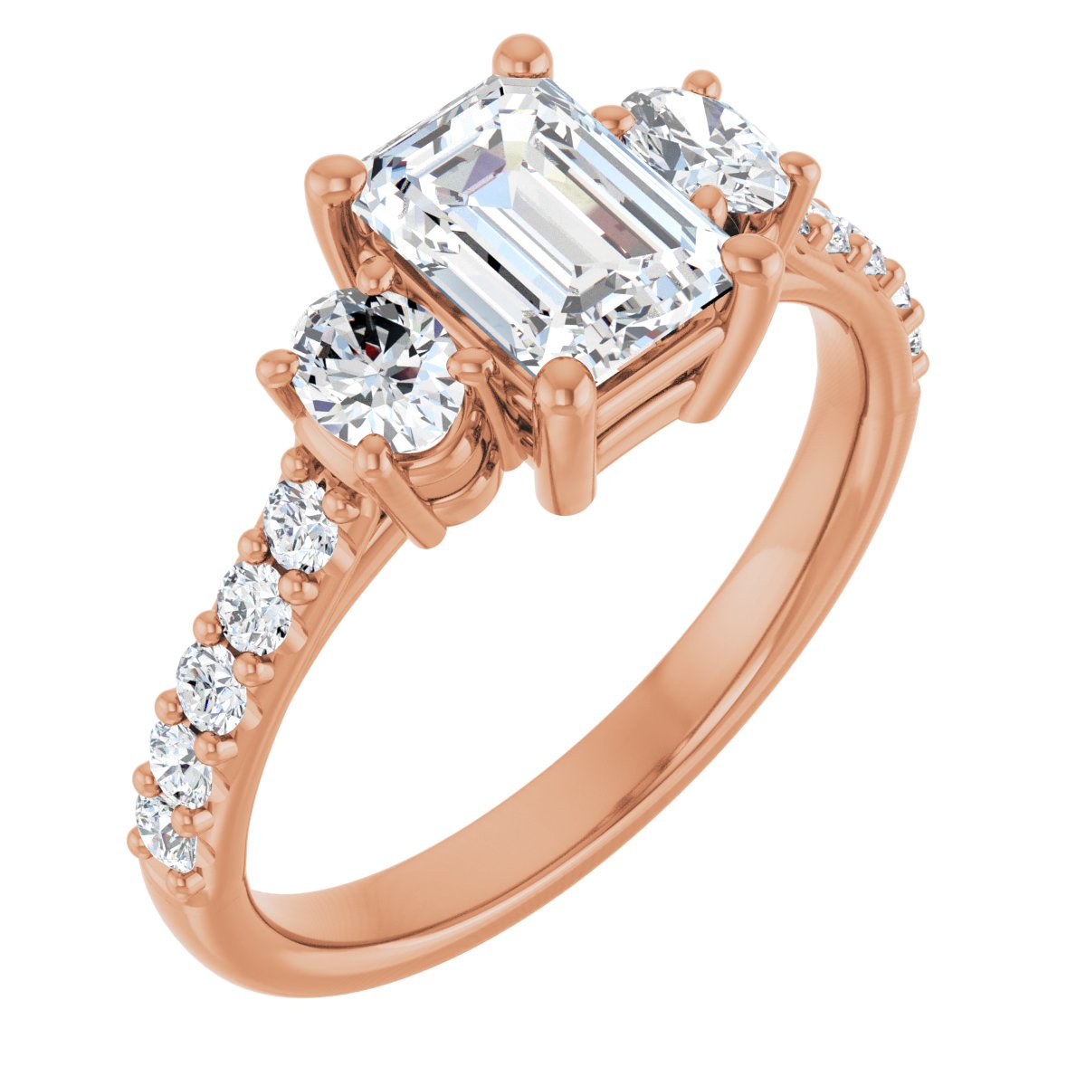 Three-Stone Engagement Ring