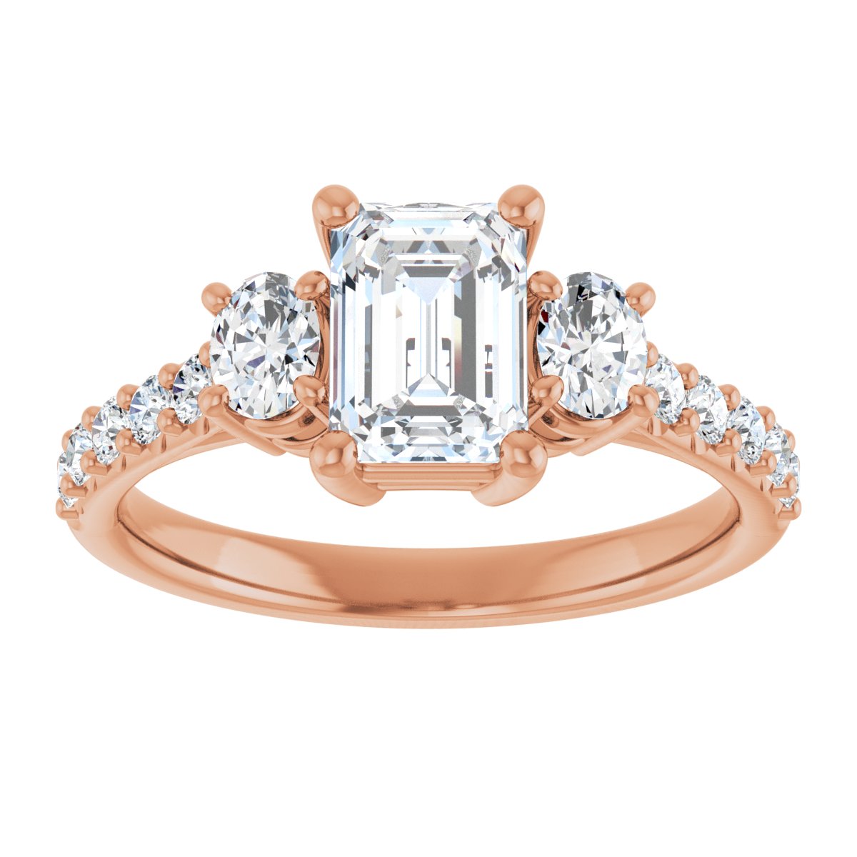 Three-Stone Engagement Ring