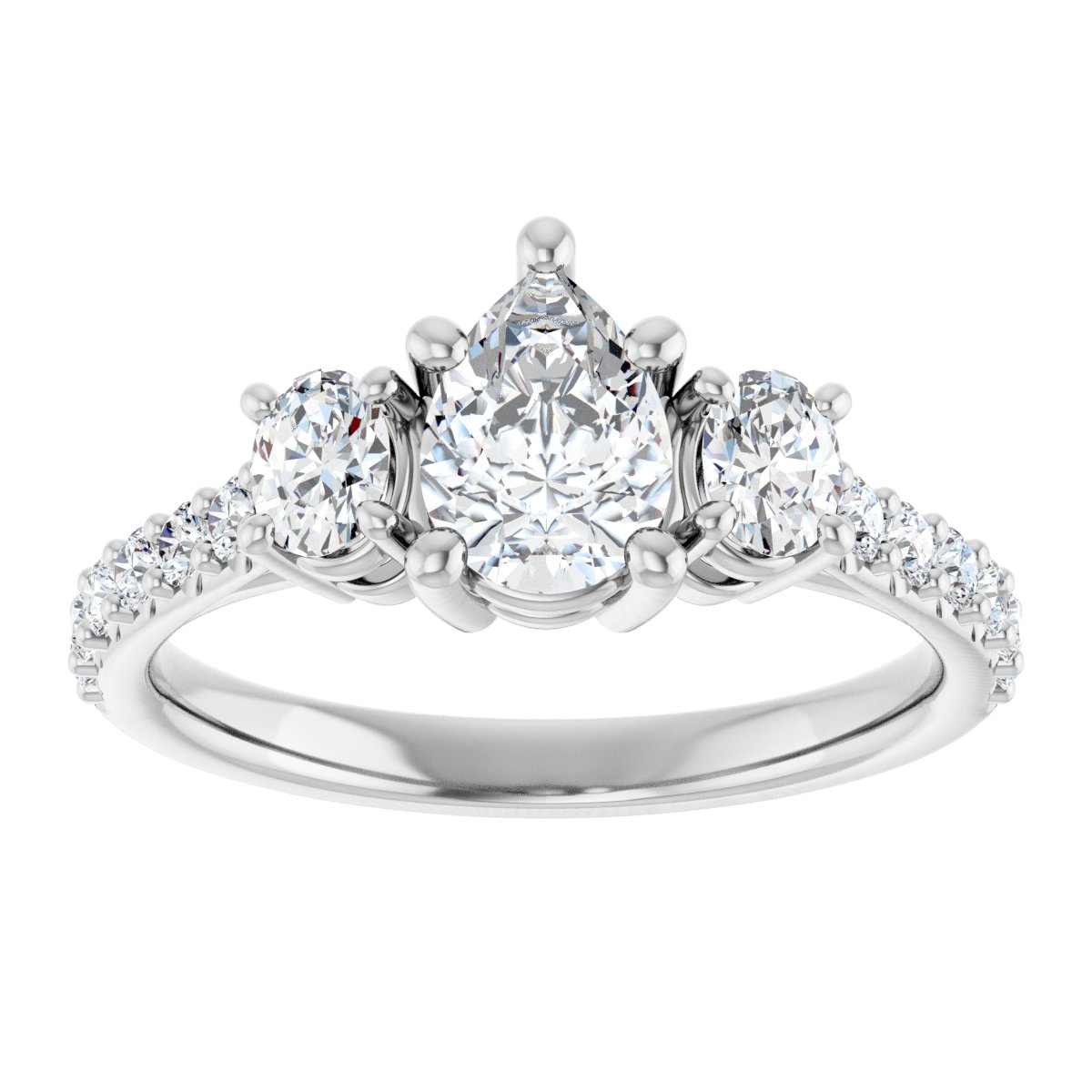 Three-Stone Engagement Ring