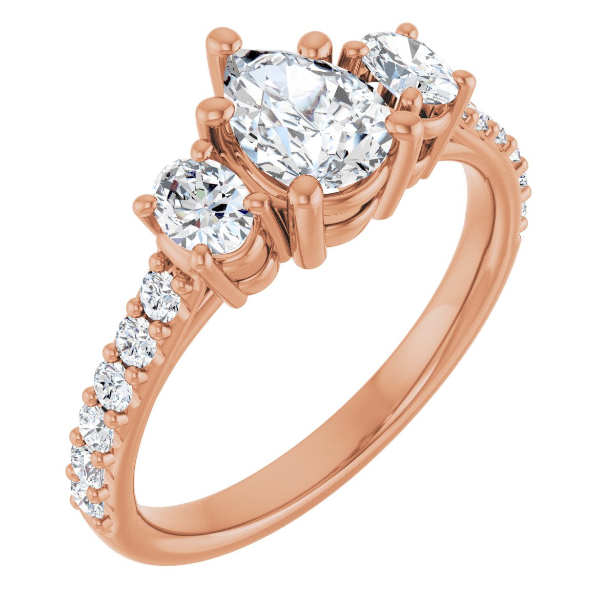 Three-Stone Engagement Ring