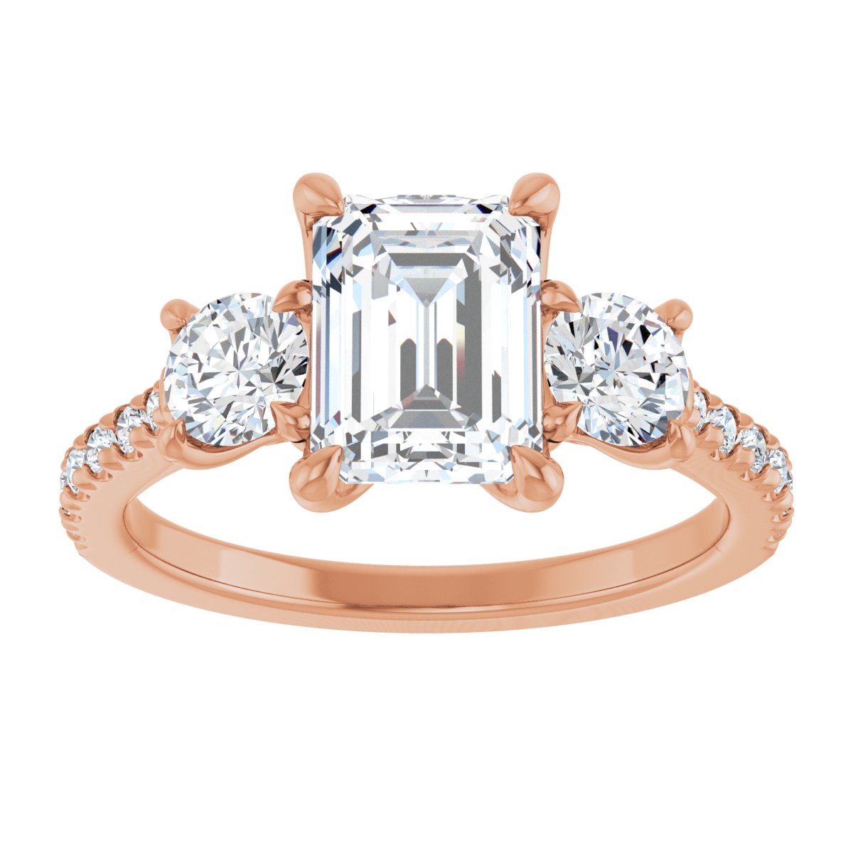 Three-Stone Engagement Ring