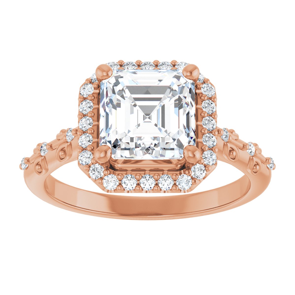 Halo-Style Engagement Ring