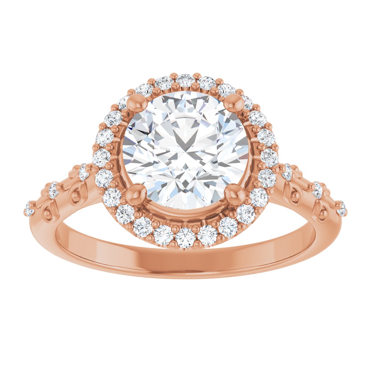 Halo-Style Engagement Ring