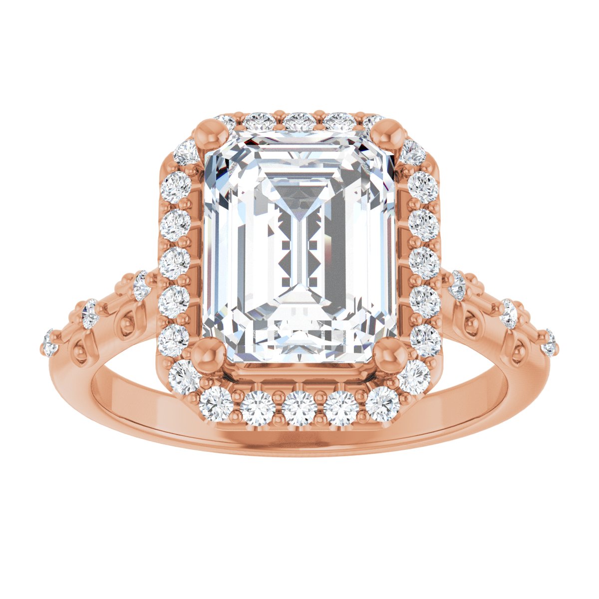 Halo-Style Engagement Ring