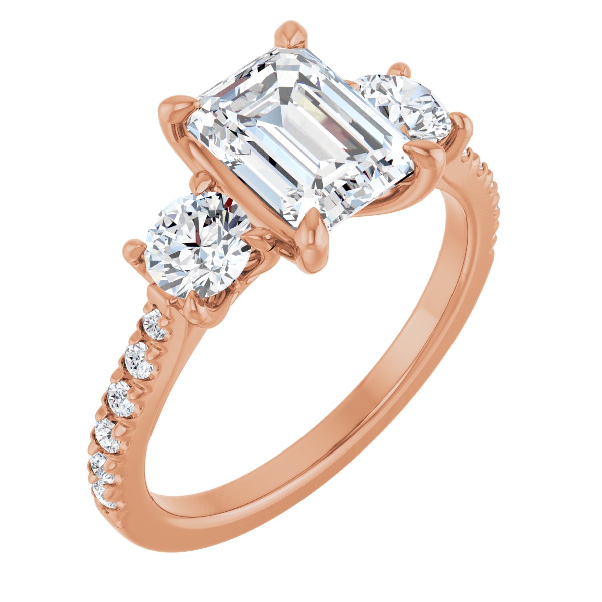 Three-Stone Engagement Ring