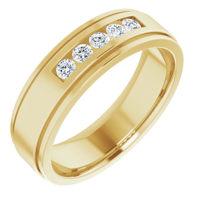 Accented Band - Round