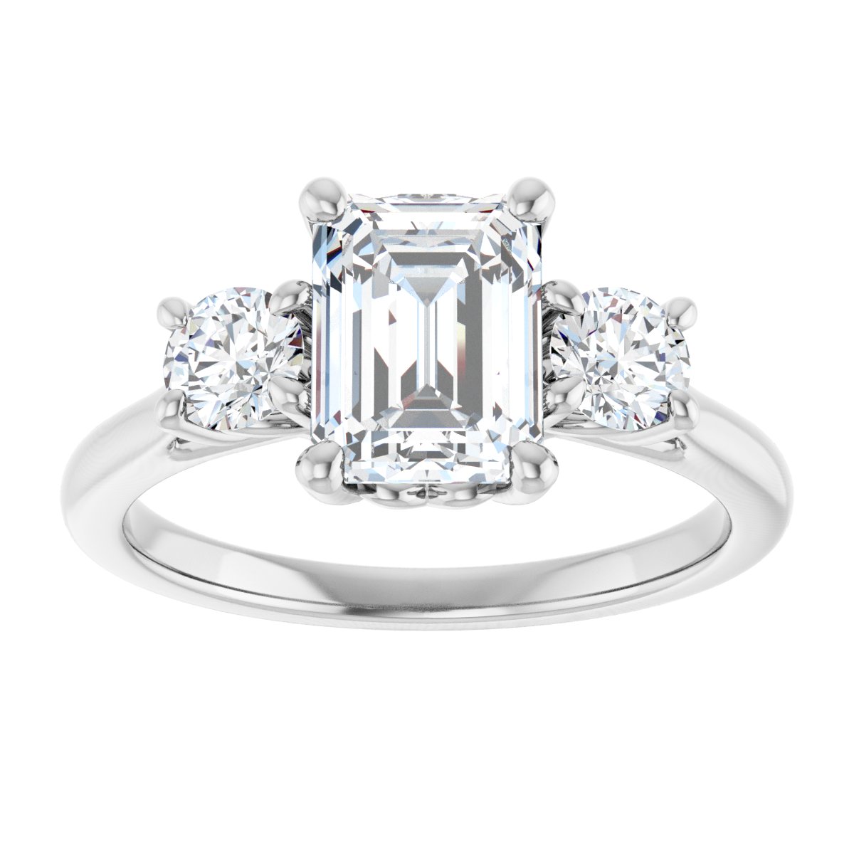Three-Stone Engagement Ring