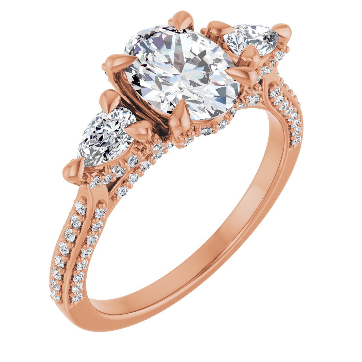 Three-Stone Engagement Ring