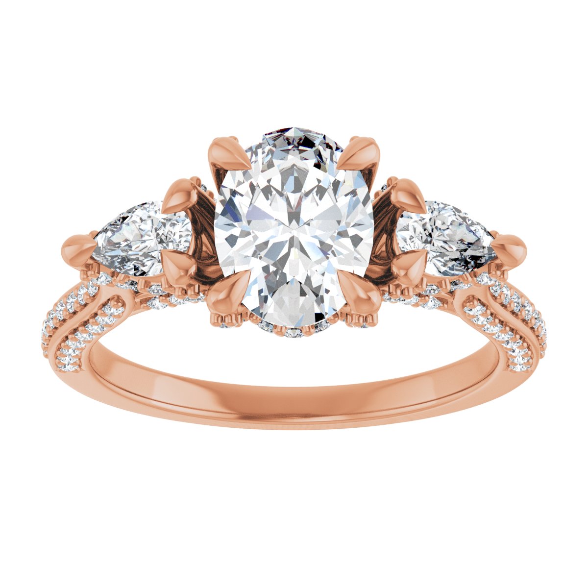 Three-Stone Engagement Ring
