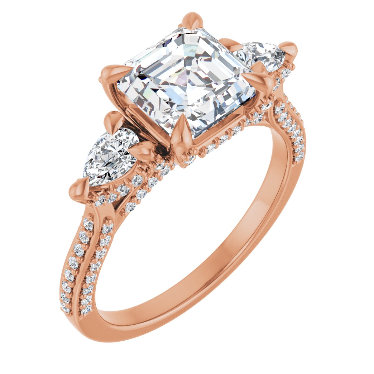 Three-Stone Engagement Ring