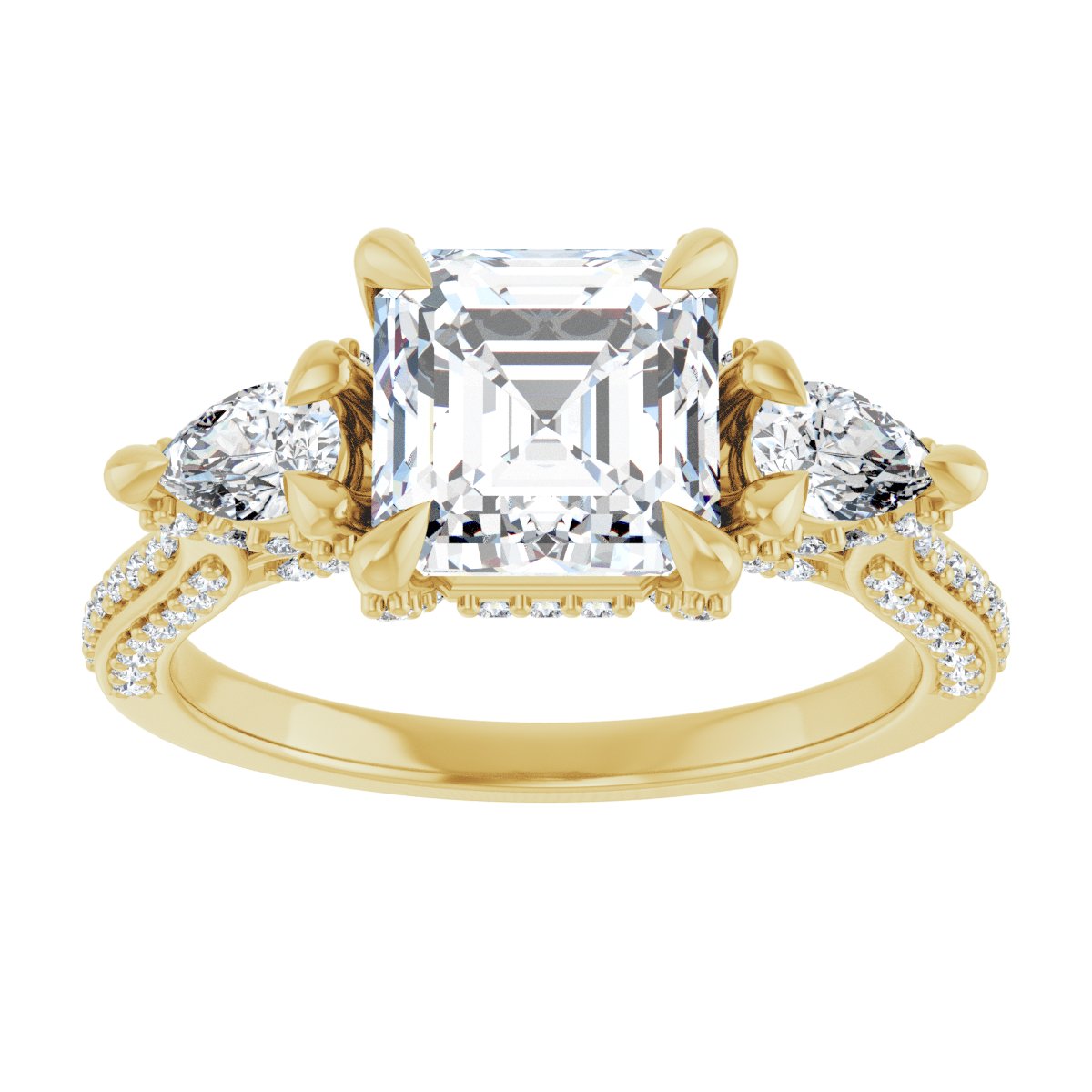 Three-Stone Engagement Ring