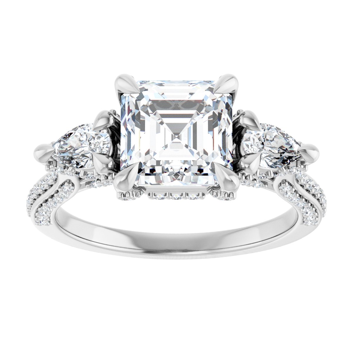 Three-Stone Engagement Ring