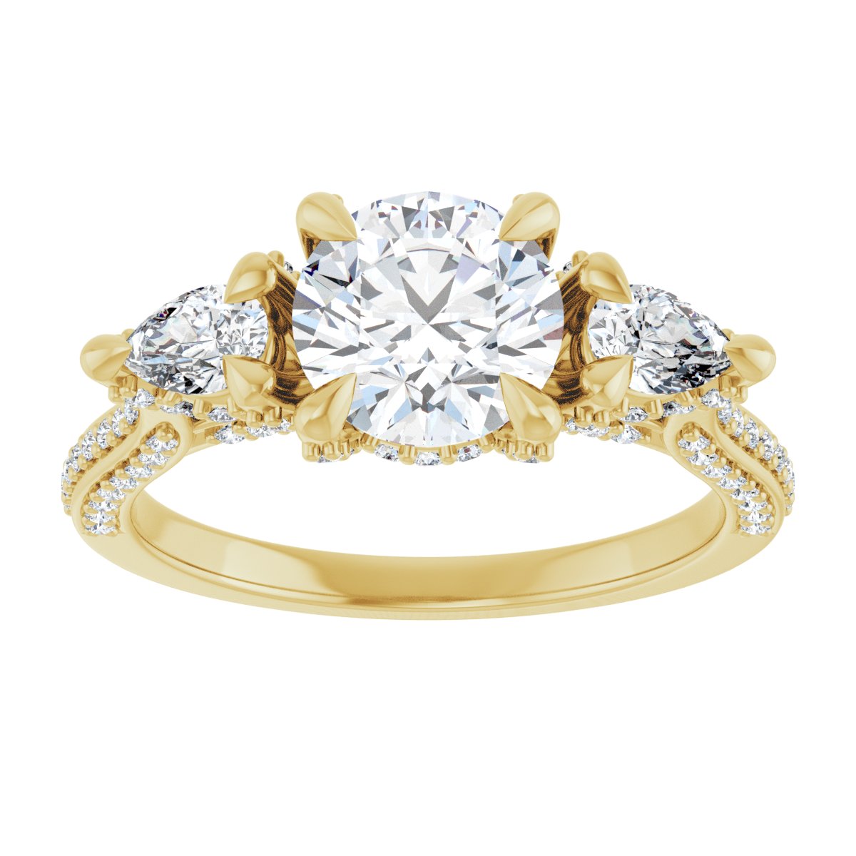 Three-Stone Engagement Ring