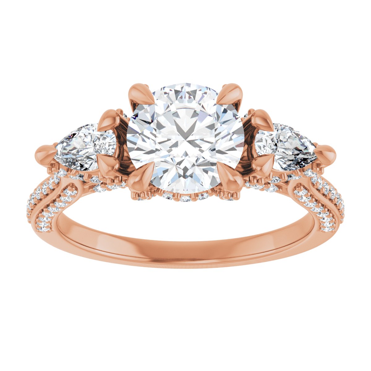 Three-Stone Engagement Ring