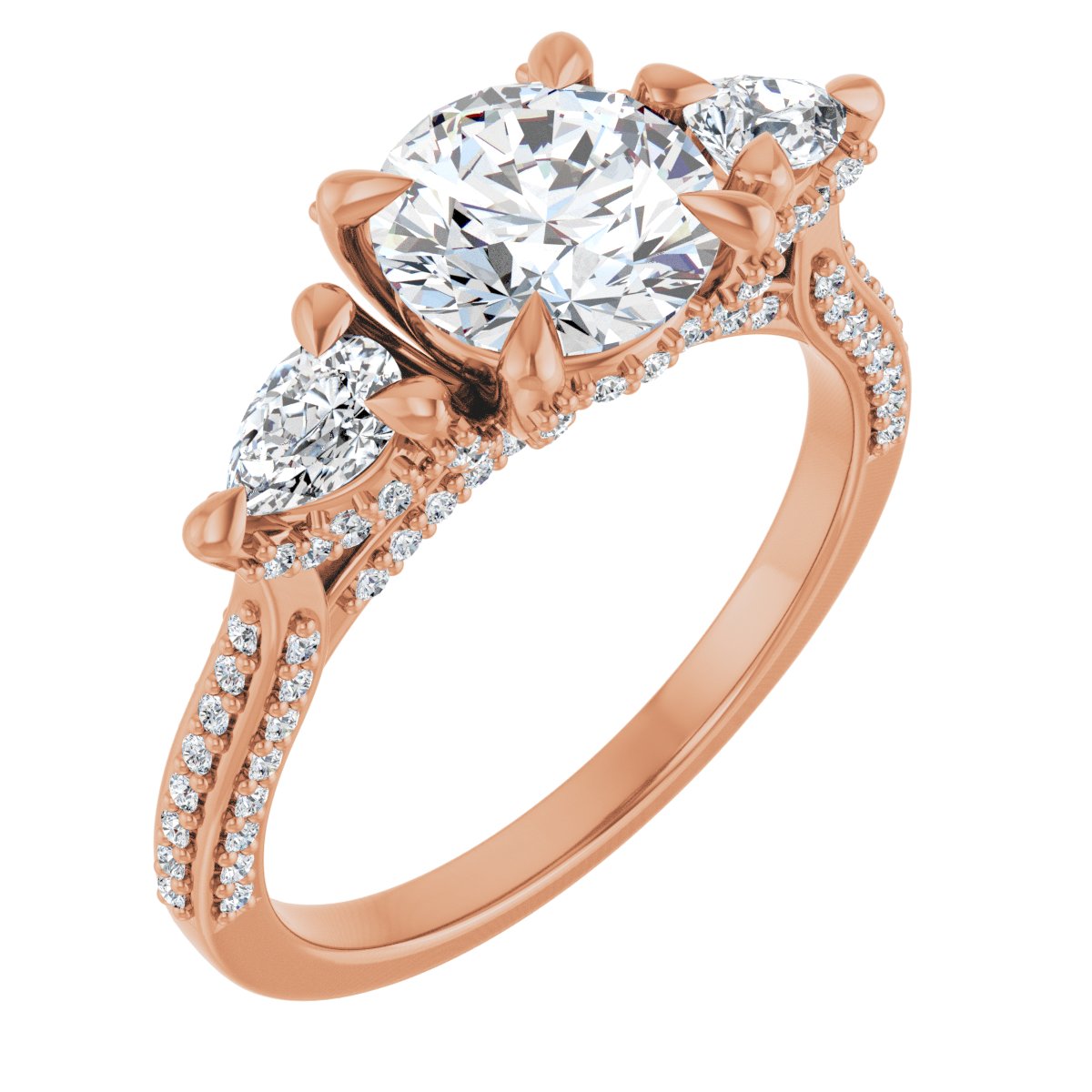 Three-Stone Engagement Ring
