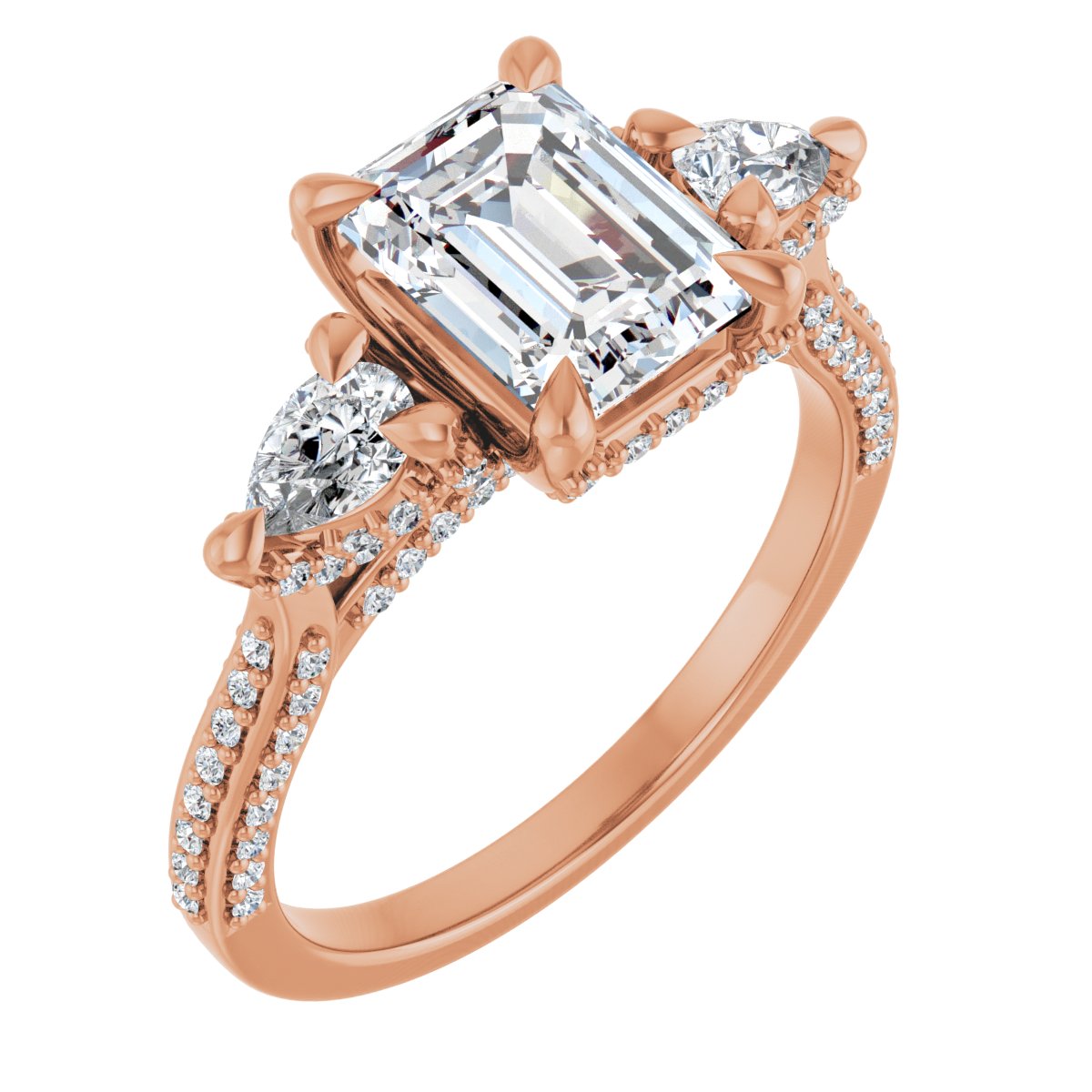 Three-Stone Engagement Ring