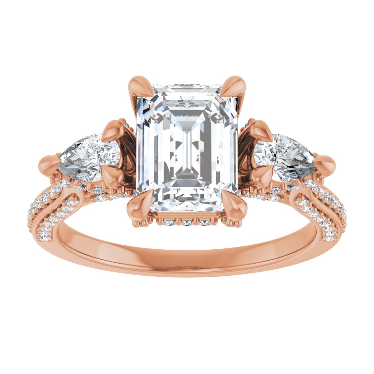 Three-Stone Engagement Ring