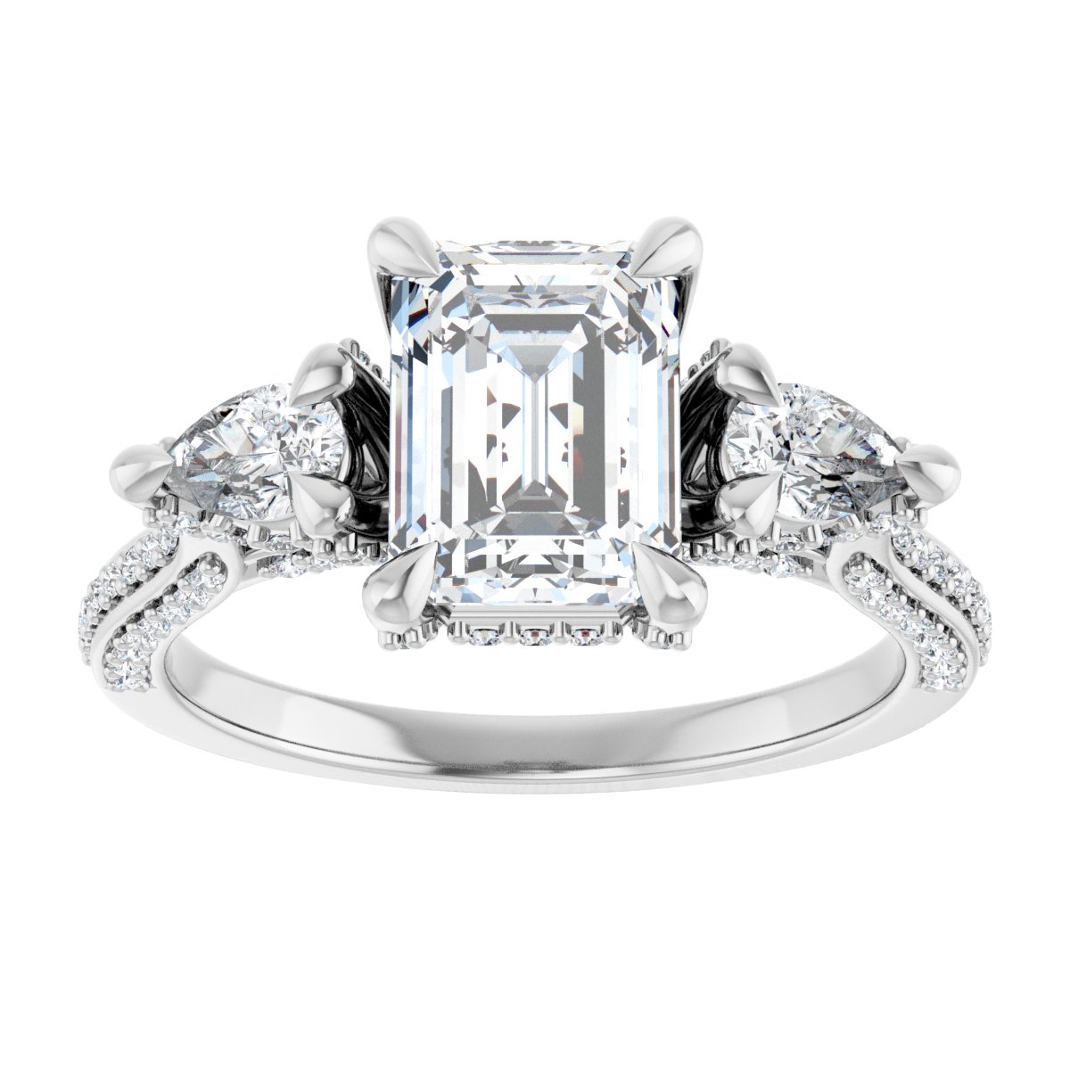 Three-Stone Engagement Ring