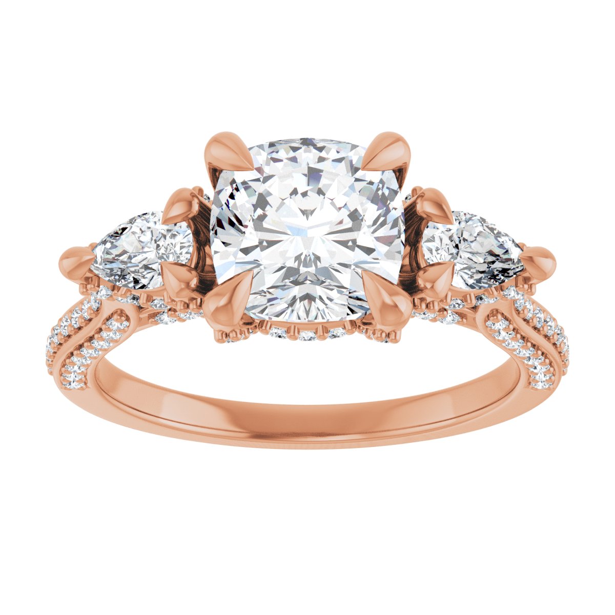 Three-Stone Engagement Ring