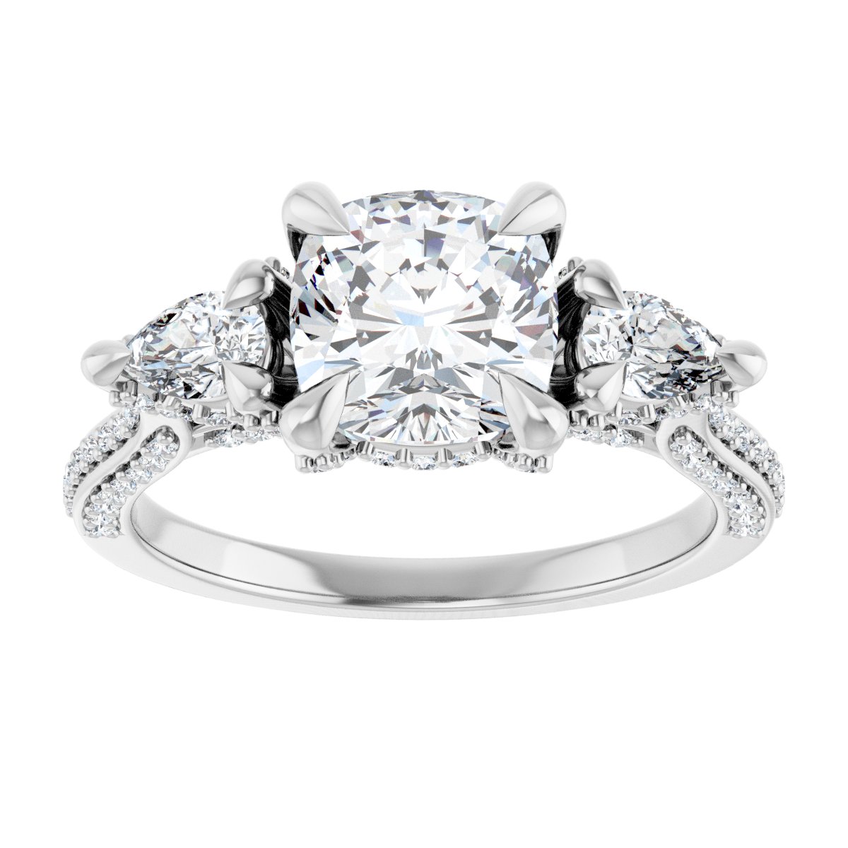 Three-Stone Engagement Ring