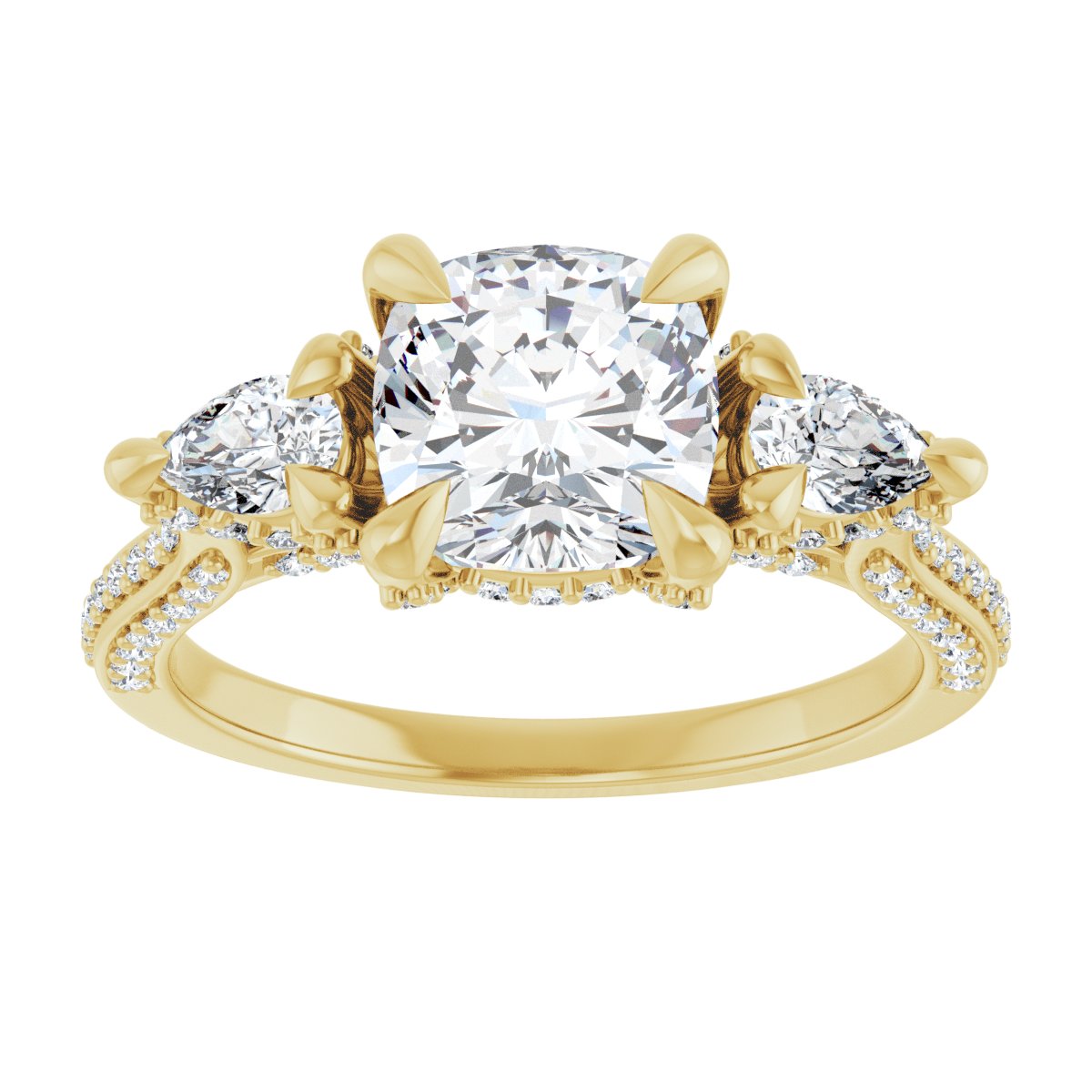 Three-Stone Engagement Ring