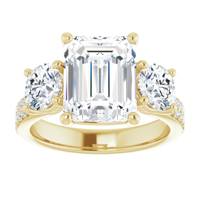 Three-Stone Engagement Ring