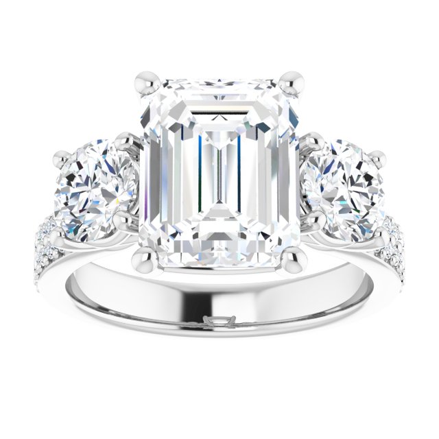 Three-Stone Engagement Ring