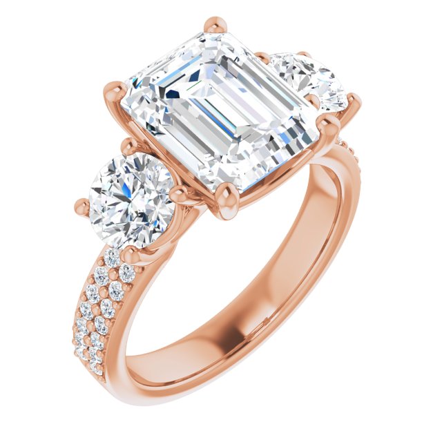 Three-Stone Engagement Ring